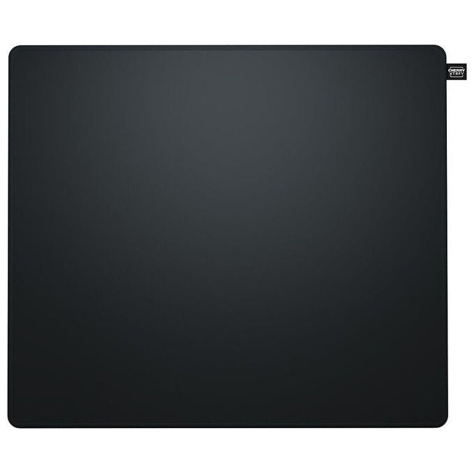 Cherry XTRFY GP7 tappetino mouse gaming, superficie in tessuto di grafene, base in gomma, bordi cuciti, taglia L, nero, 460x400 mm