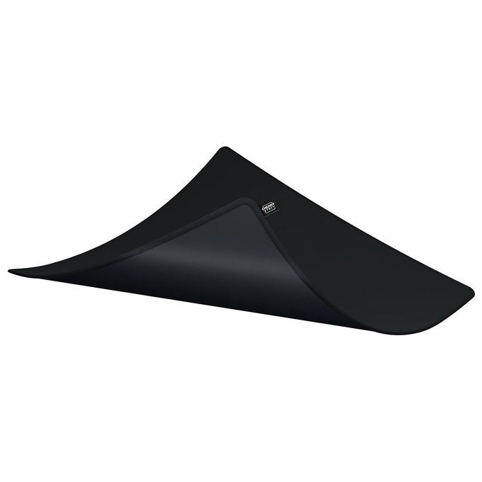 Cherry XTRFY GP7 tappetino mouse gaming, superficie in tessuto di grafene, base in gomma, bordi cuciti, taglia L, nero, 460x400 mm