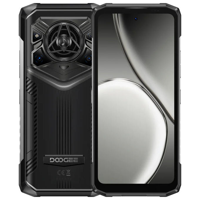 Doogee BLADE 20 PRO Smartphone Rugged 6.6'' 256 GB 6 GB RAM 11800 mAh NFC IP68 Android 15 colore Argento