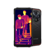 Doogee Fire 6 smartphone rugged, 6,56'' 90Hz, 16GB RAM, 256GB, batteria 10400mAh, fotocamera 50MP, Android 14, nero