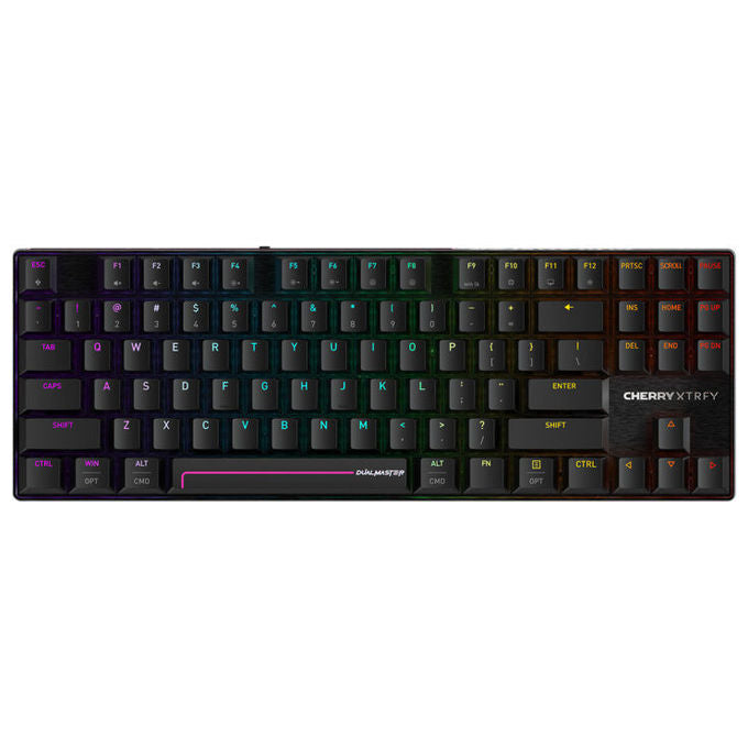 Cherry Xtrfy MX 8.2 Pro TMR Wireless, tastiera gaming TKL magnetica, switch MK Crystal hot-swap, polling rate 8000 Hz, batteria 8000 mAh, layout US, bianco