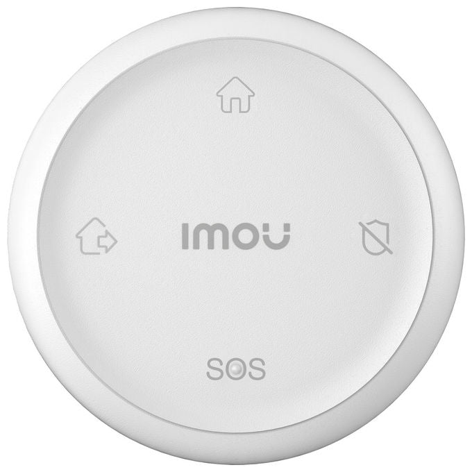 Imou ZB1-EU telecomando ZigBee per sistema di sicurezza, 4 pulsanti, portata 130 m, 2.4 GHz, bianco