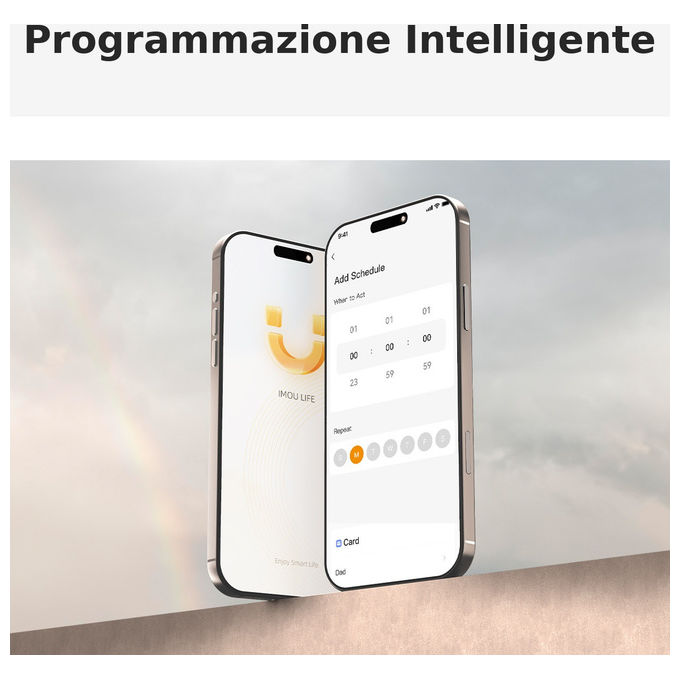 Imou kit allarme Zigbee 3.0, centralina ZG2, 2 sensori porte finestre ZD1, sensore movimento ZP1, telecomando ZB1, app Imou Life, Alexa e Google