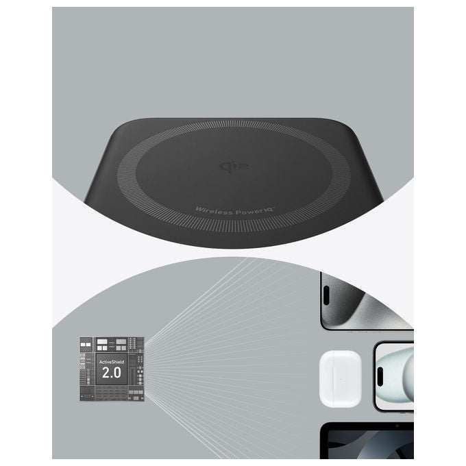 Anker 633 MagGo power bank magnetico wireless, 10000 mAh, compatibile MagSafe, ricarica rapida 15W, USB-C, nero