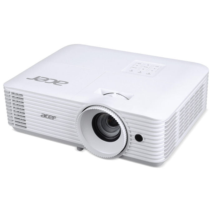 ACER P1258i videoproiettore DLP, XGA 1024x768, 4800 ANSI lumen, Wi-Fi, correzione trapezoidale automatica, Bianco