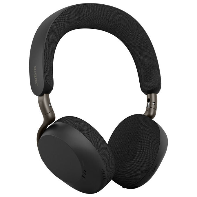 Jabra Evolve3 75, cuffie wireless over-ear, ANC, Bluetooth 5.3, 6 microfoni, 45h autonomia, USB tipo-A, certificato Microsoft Teams, nero
