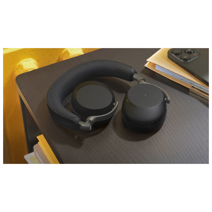 Jabra Evolve3 75, cuffie wireless over-ear, ANC, Bluetooth 5.3, 6 microfoni, 45h autonomia, USB tipo-A, certificato Microsoft Teams, nero