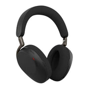 Jabra Evolve3 85, cuffie wireless over-ear, cancellazione rumore adattiva, 25h chiamate, ricarica wireless, Bluetooth 5.3, USB-C, nero