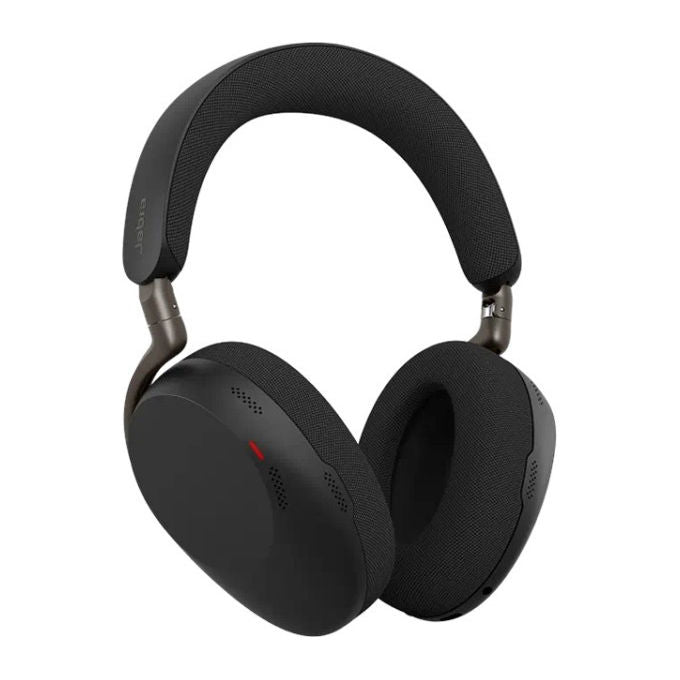 Jabra Evolve3 85, cuffie wireless over-ear, cancellazione rumore adattiva, 25h chiamate, ricarica wireless, Bluetooth 5.3, USB-C, nero
