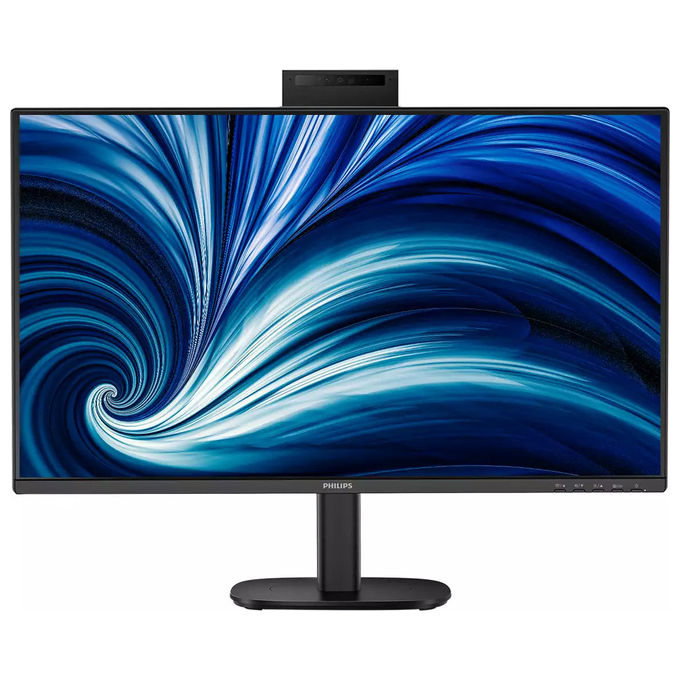 Philips monitor 27 pollici QHD IPS 2560x1440, 120 Hz, USB-C 90W, webcam pop-up Windows Hello, hub USB, ethernet, 27B2U3601H-00