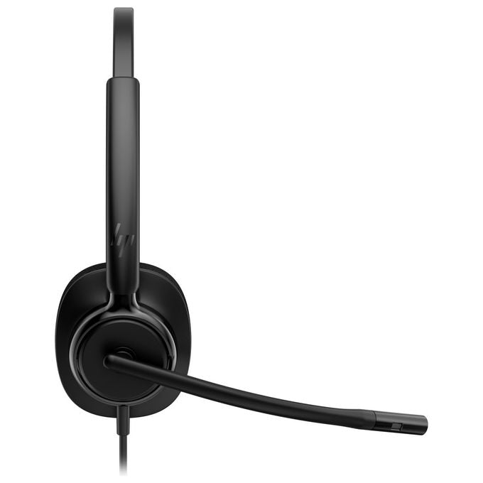 HP Poly cuffie stereo cablate Mission 425 USB, microfono integrato, nero, compatibile Windows, macOS, ChromeOS, Android, iOS