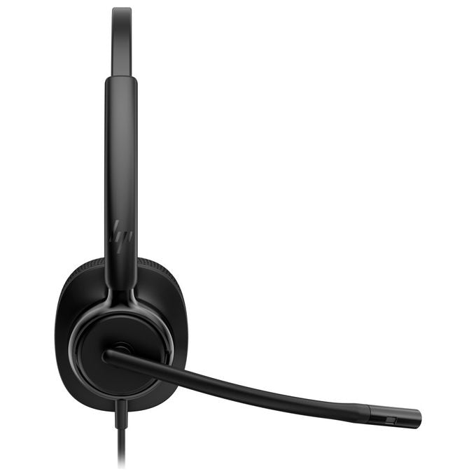 HP Poly Mission 425, cuffie cablate stereo USB, connessione USB Type-C e Type-A, compatibili Windows, macOS, nero