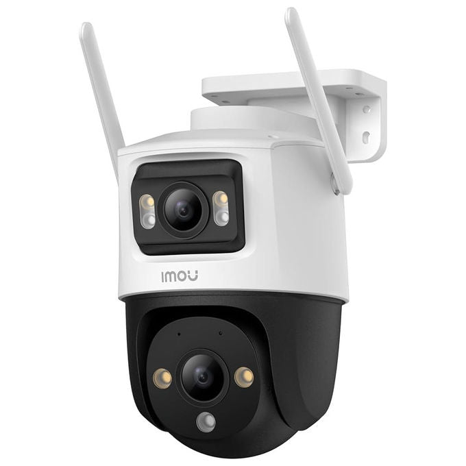 Imou telecamera ip poe 6mp doppia lente, esterno, visione notturna smart color 30m, rilevamento ai persone veicoli, audio bidirezionale, IPC-PS70FP-6M0