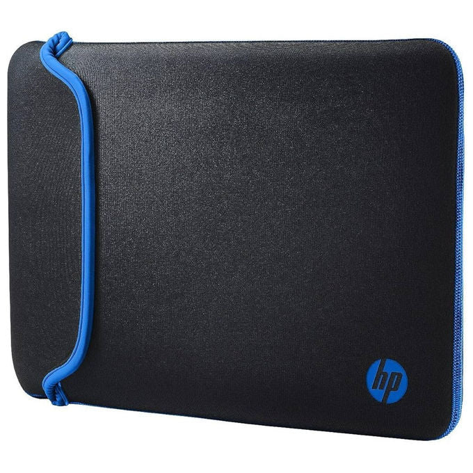 HP custodia sleeve per notebook, resistente all'acqua, fino a 14 pollici, atmospheric blue, poliestere, C3TR3UT