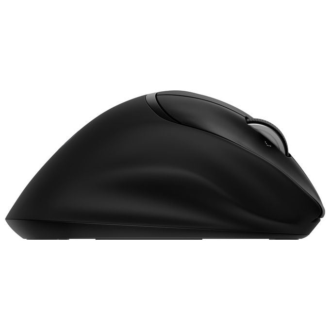 HP mouse ergonomico tilt 725M, wireless Bluetooth 2.4 GHz, silenzioso, ricaricabile, 7 pulsanti, nero