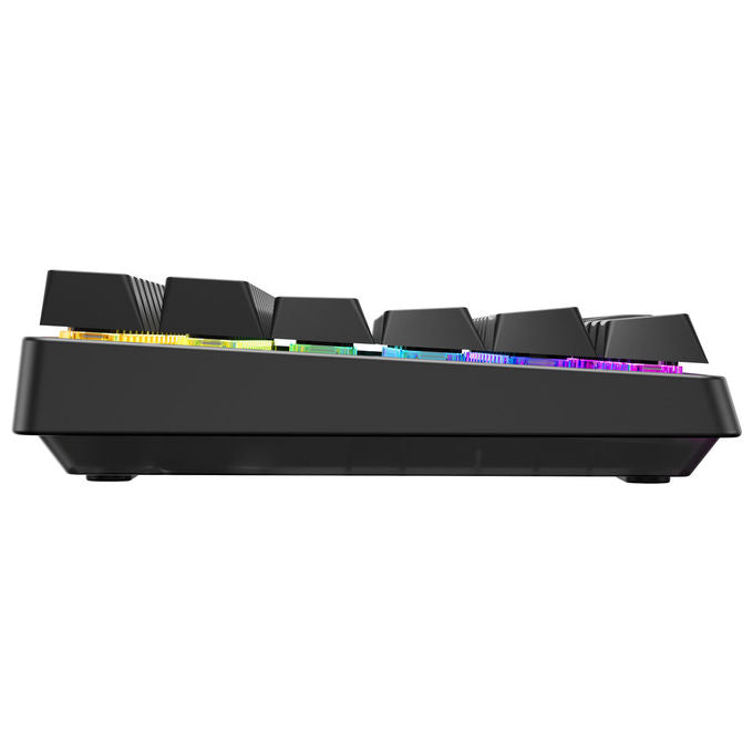 Cherry Xtrfy K33 Compact Wireless, tastiera gaming 75%, RGB, Bluetooth 2,4 GHz, IP54, layout tedesco, nera