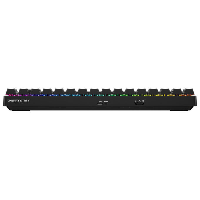 Cherry Xtrfy K33 Compact Wireless, tastiera gaming 75%, RGB, Bluetooth 2,4 GHz, IP54, layout tedesco, nera