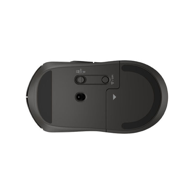 HP mouse wireless silenzioso 405, ottico, ambidestro, Bluetooth 5.2, 1200 DPI, 5 tasti, batteria 24 mesi, nero