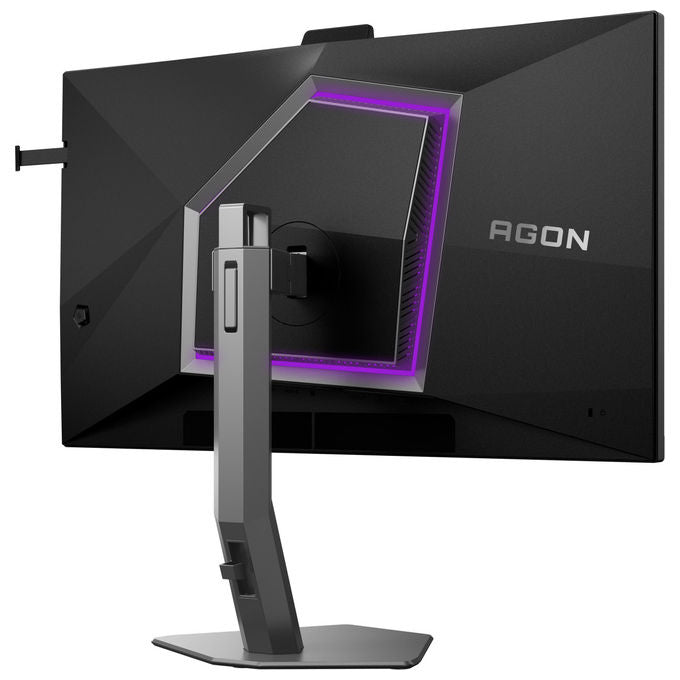 AOC monitor gaming 27 pollici, AGON PRO AG276QSG2, Fast IPS QHD 2560x1440, 360Hz, 1ms GtG, Nvidia G-Sync, HDR10, nero