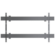 Multibrackets staffa fissa da parete per display, vesa fino a 1600x900 mm, portata 150 kg, nero, alluminio e acciaio, MB1007