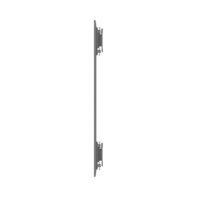 Multibrackets staffa fissa da parete per display, vesa fino a 1600x900 mm, portata 150 kg, nero, alluminio e acciaio, MB1007