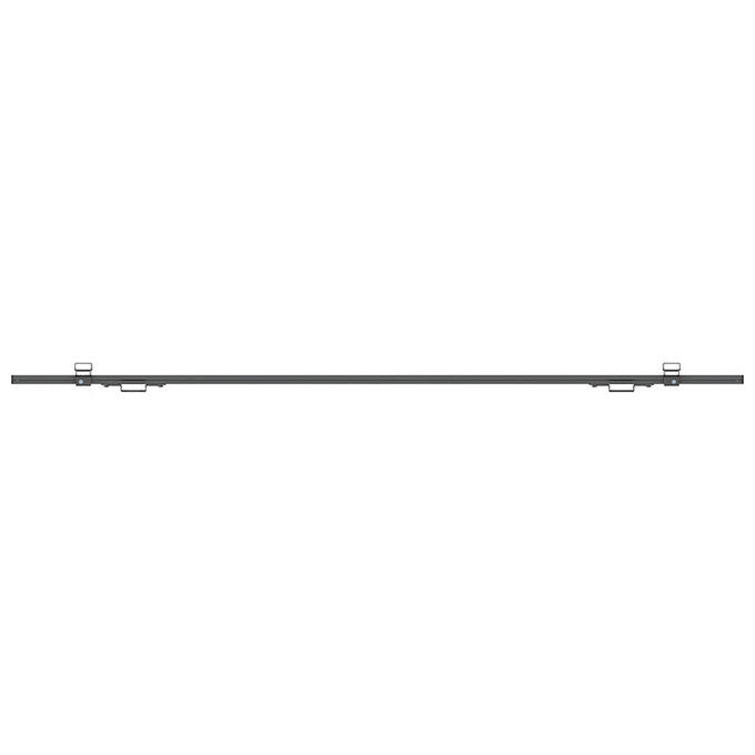 Multibrackets staffa fissa da parete per display, vesa fino a 1600x900 mm, portata 150 kg, nero, alluminio e acciaio, MB1007