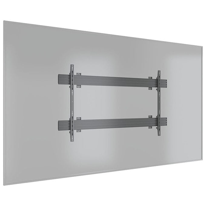 Multibrackets staffa fissa da parete per display, vesa fino a 1600x900 mm, portata 150 kg, nero, alluminio e acciaio, MB1007