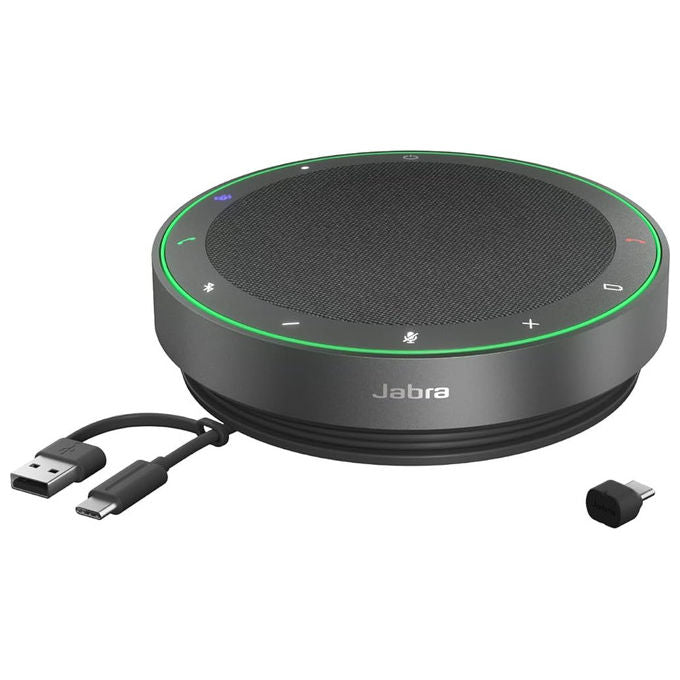 Jabra BYOD Room Kit, sistema videoconferenza, Speak2 75, Huddly IQ, Full HD 1080p, USB, Bluetooth 5.2, Microsoft Teams, Zoom