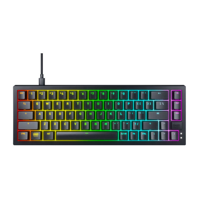 Cherry Xtrfy K5 Pro TMR Compact, tastiera gaming meccanica 65%, interruttori magnetici MK Crystal, polling rate 8000 Hz, hot-swap, RGB, layout US QWERTY