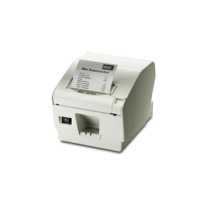 Star Micronics TSP743 II, stampante termica per etichette e CD, 250 mm-s, 203 x 406 dpi, cutter automatico, bianca