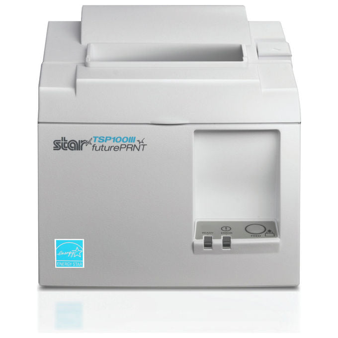 Star Micronics TSP143IIIU, stampante POS termica diretta, USB, 203 dpi, 250 mm-s, taglierina automatica, bianca