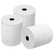 Rotoli termici per cassa 80x70mm, White Box TH243, confezione da 20, privi di BPA, 58 gsm, per POS e registratori di cassa