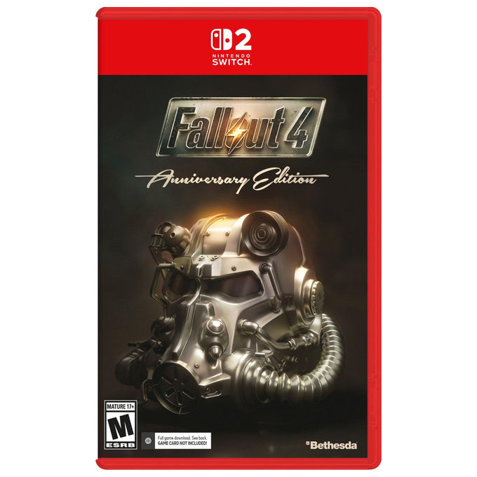 Bethesda Fallout 4 Anniversary Edition, Nintendo Switch 2, gioco digitale CIAB, gioco base, 6 espansioni, 150 oggetti Creation Club