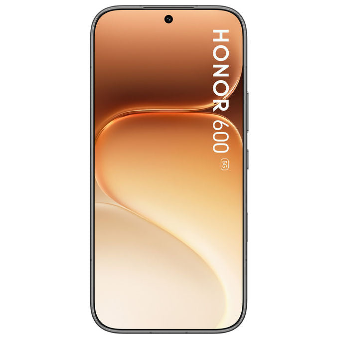 Honor 600 smartphone, 6.57'' AMOLED 120Hz, 200 MP AI, Snapdragon 7 Gen 4, 8 GB RAM, 512 GB, 6400 mAh, 5G, IP68, nero