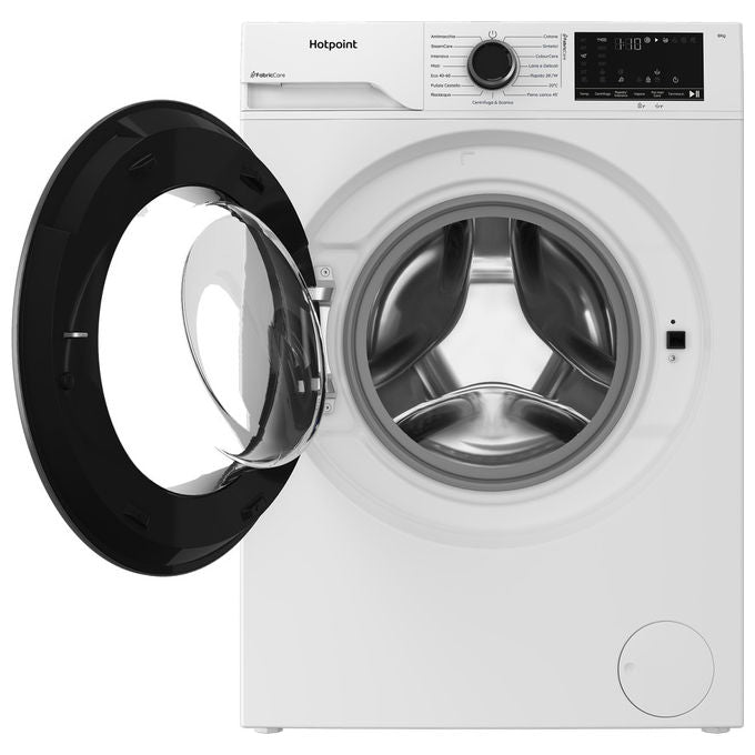 Hotpoint HB83CAREIT Lavatrice Caricamento Frontale 8Kg 1400Giri-min Classe A Bianco