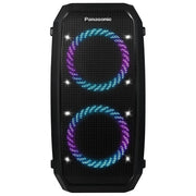 Panasonic SC-BMAX30 altoparlante portatile per feste Bluetooth, 320W, luci integrate, IPX4, ingressi chitarra e microfono karaoke, nero