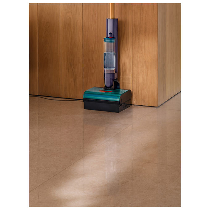 Dyson 432030-01 Clean+Wash Hygiene Lavapavimenti Secco e Bagnato Senza Filtro 45 min 4 Modalita' Autopulente colore Blu Rame
