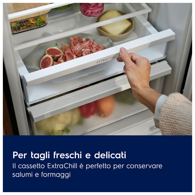 Electrolux ENA7CD18S Frigorifero Combinato TwinTech Total No Frost 248 L Classe D Bianco