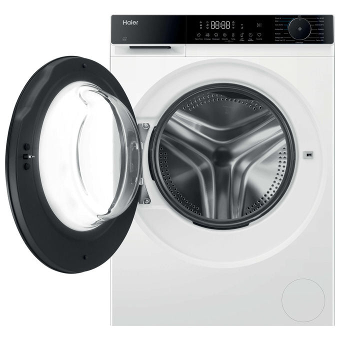 Haier HW110BP14357UIT Lavatrice Carica Frontale 11 Kg 1400 rpm Classe A AI PowerDrive Vapore Wi-Fi colore Bianco