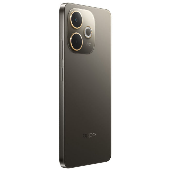 Oppo A5 Pro 5G smartphone, 6,67 pollici, MediaTek Dimensity 6300, 8 GB RAM, 256 GB, batteria 5800 mAh, IP68, Android 15, nero marrone