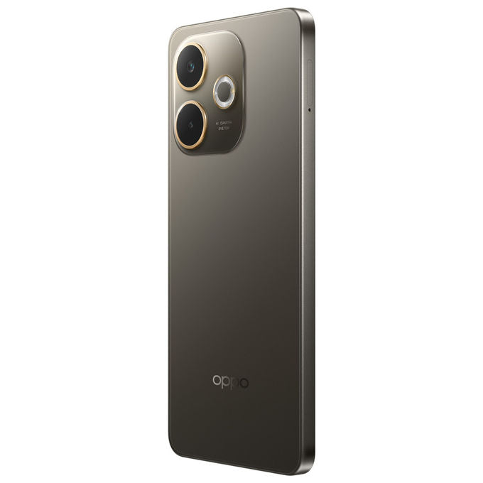Oppo A5 Pro 5G smartphone, 6,67 pollici, MediaTek Dimensity 6300, 8 GB RAM, 256 GB, batteria 5800 mAh, IP68, Android 15, nero marrone
