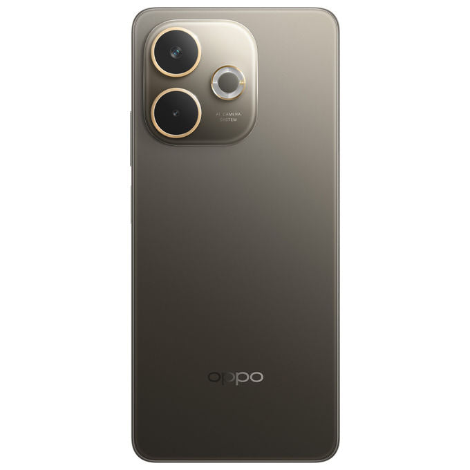 Oppo A5 Pro 5G smartphone, 6,67 pollici, MediaTek Dimensity 6300, 8 GB RAM, 256 GB, batteria 5800 mAh, IP68, Android 15, nero marrone
