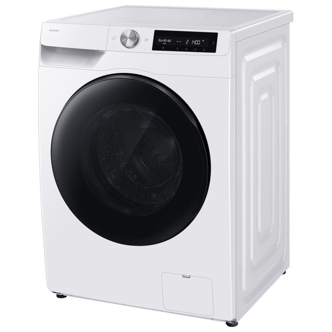 Samsung WD10HG6U94BEU3 Lavasciuga Frontale 10-6 Kg 1400 rpm Classe A Vapore AI Wash Wi-Fi (85x60x59 cm) colore Bianco