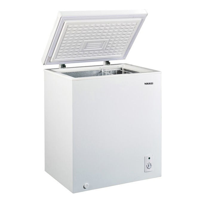 Nikkei KNCO200E Congelatore Orizzontale 202 L 80 cm Classe E Statico 4 stelle colore Bianco