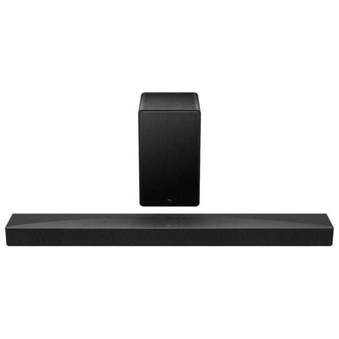 TCL Q65H Soundbar 5.1 canali 580W Dolby Atmos DTS:X RAY·DANZ Subwoofer Wireless Bluetooth 5.3 HDMI eARC colore Nero