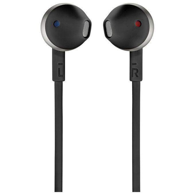 JBL Tune 205, auricolari in-ear cablati, microfono integrato, JBL Pure Bass Sound, jack 3,5 mm, stereofonici, nero