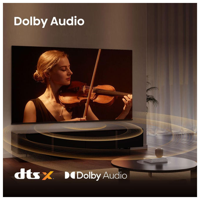 Hisense smart tv 32 pollici 32A49S HD 1366x768 VIDAA Dolby Audio Wi-Fi HDMI USB Game Mode controllo vocale