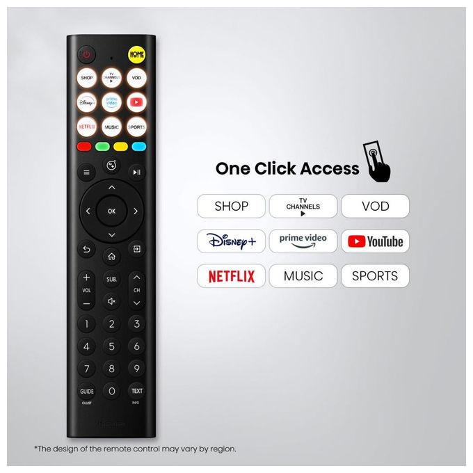 Hisense smart tv 32 pollici 32A49S HD 1366x768 VIDAA Dolby Audio Wi-Fi HDMI USB Game Mode controllo vocale