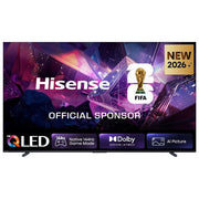 Hisense smart tv 100 pollici QLED 4K, 100E7S Pro, refresh rate 144Hz, HDR, VIDAA, gaming VRR AMD FreeSync
