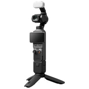 DJI Osmo Pocket 4 Creator Combo, videocamera tascabile, sensore CMOS 1'', 4K 240fps, gimbal 3 assi, 37 MP, Wi-Fi, nero